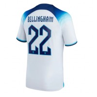 Camiseta Inglaterra Jude Bellingham #22 Primera Equipación Mundial 2022 manga corta